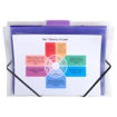 Picture of EXPANDING FILE HANGING A4 6 TABS TRANSPARENT